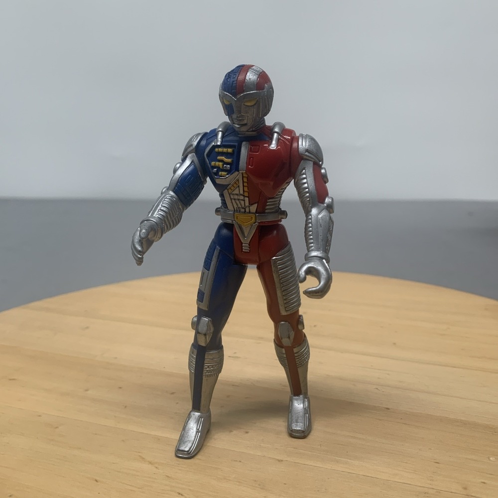 Vintage 1994 VR Troopers RYAN STEELE Action Figure Kenner Saban Toy Loose